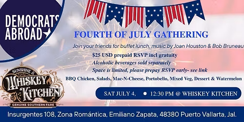 July 4 Barbecue and Social