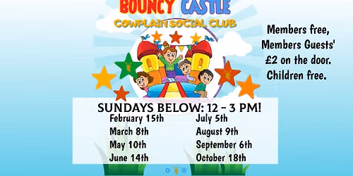 September's Bouncy Castle and Floor Games! \ud83c\udff0\ud83c\udfb2