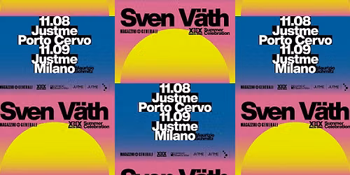 Sven V\u00e4th | XXX Summer Celebration
