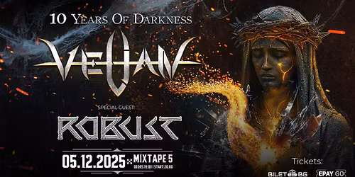 VELIAN w\/ special guest Robust - 10 Years of Darkness \/ 5.12.2025 \/ Mixtape 5
