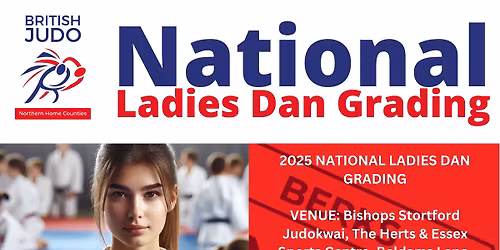 2025 NATIONAL LADIES DAN GRADING