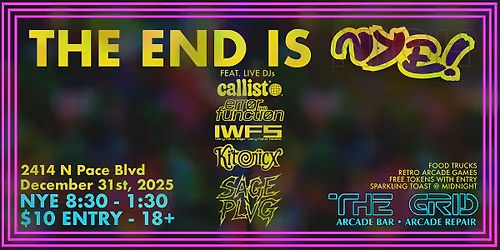 THE END IS NIGH (NYE) | Callisto, error.function, IWFS, Kitonicx, Sage Plug