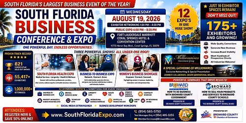 South Florida Business Conference & Expo - 12 Expo's In One - The Largest