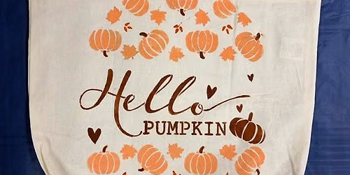 Fall Canvas Tote Bag Paint & Sip Event! 