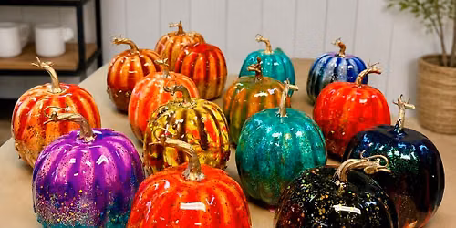 Resin Pumpkin Spin, Pour & Sip