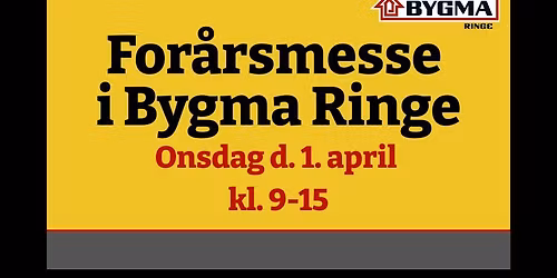 For\u00e5rsmesse i Bygma Ringe
