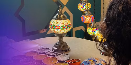 Mosaic Art Classes Portland, Maine: Turkish Lamp Workshop