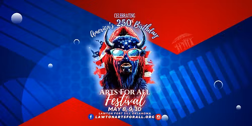 Arts For All Festival 2026   Lawton Fort Sill, Oklahoma