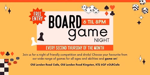 Board Game Night in August