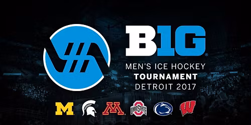 Big Ten Mens Ice Hockey Tournament - Championship at Kohl Center