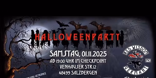 Halloweenparty im Checkpoint