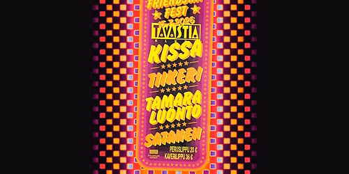 Music Friendship Fest: Kissa, Tiikeri, Tamara Luonto, Satanen \/ Tavastia-klubi