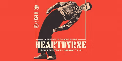 HeartByrne Plays Talking Heads: A Matinee at Dan Electros