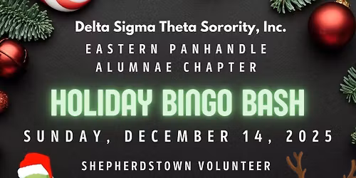 EPAC Holiday Bingo Bash