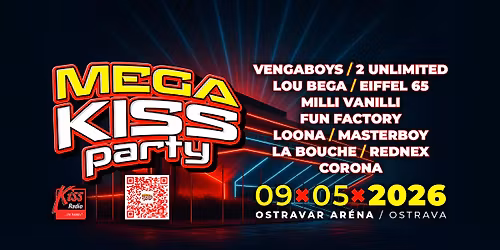 MEGA KISSPARTY 2026 - OSTRAVA