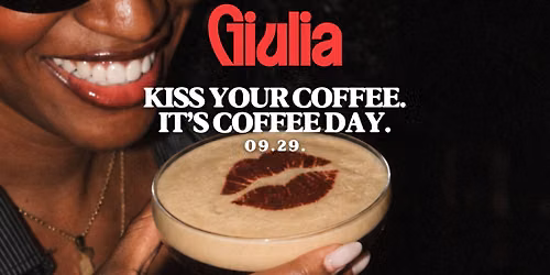 IT\u2019S COFFEE DAY @ GIULIA