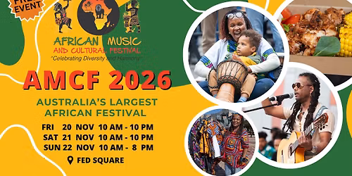 2026 African Music and Cultural Festival (AMCF)