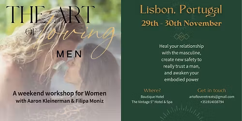 The Art of Loving Men (workshop for Women)