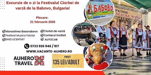 Excursie de o zi la Festivalul Ciorbei de varz\u0103 de la Babovo, Bulgaria!