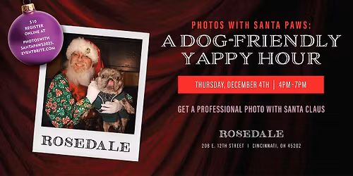 Photos with Santa Paws