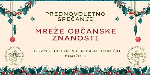 Prednovoletno dru\u017eenje Mre\u017ee ob\u010danske znanosti