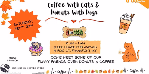 Coffee With Cats & Donuts With Dogs