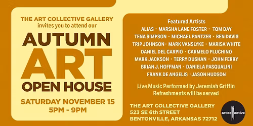 Autumn Art Open House at the Art Collective Gallery 