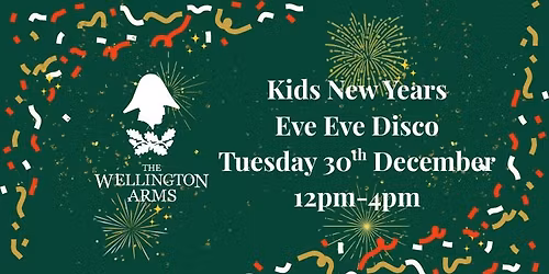\ud83c\udf89 Kids New Year's Eve (Eve) Disco