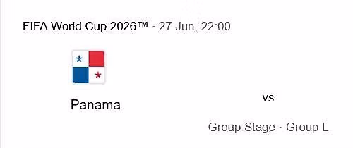 World Cup England v Panama