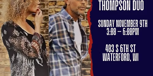 Thompson Duo Live at Spanky\u2019s Bar & Grill