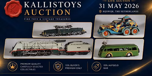 KallisToys Antique & Vintage Toy Auction 2026