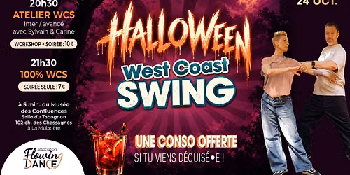 Soir\u00e9e 100% West Coast Swing \u2014 Cours & soir\u00e9e