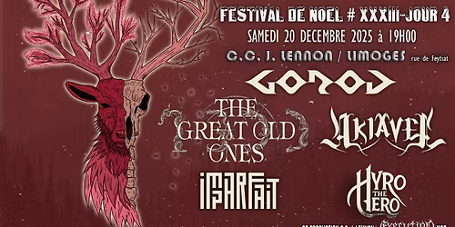 FESTIVAL DE NOEL # XXXIII-JOUR 4 @ LIMOGES-CCM J. LENNON le 20\/12\/2025