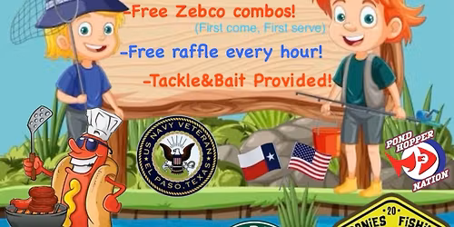 Free fishing\/cookout for kids!!!