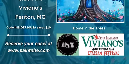 04\/14\/2026 Paint Nite at Viviano\u2019s in Fenton, MO