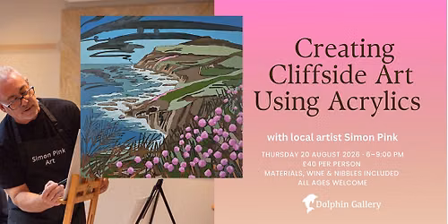 Cliffside in Acrylics