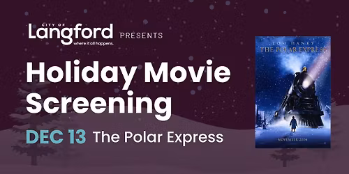 Holiday Movie Screening - The Polar Express