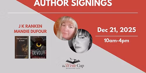 J.K. Rankin & Mandie Dufour author signing event