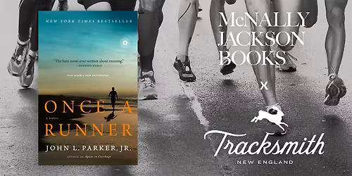 McNally  X Tracksmith May Run + Book Club: Once a Runner