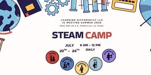 STEAM CAMP (8-12 daily)