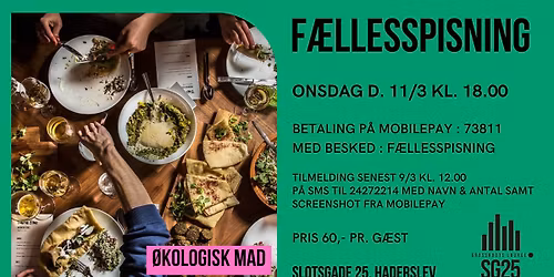 F\u00e6llesspisning :)