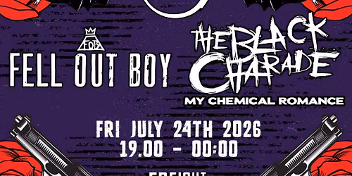 Fell Out Boy & Black Charade | Freight Island, Manchester