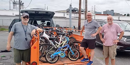 Spring Kid Bike Work Party