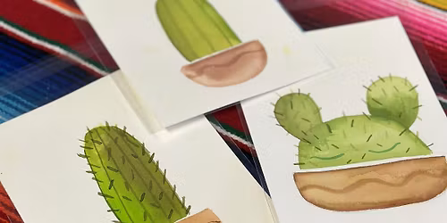 Cacti Watercolor Workshop
