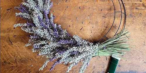 Fresh Lavender Wreath Making Workshop