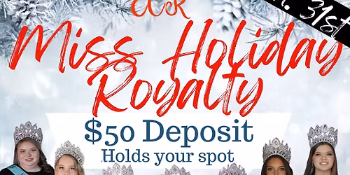 ECR Miss Holiday Royalty Supreme All