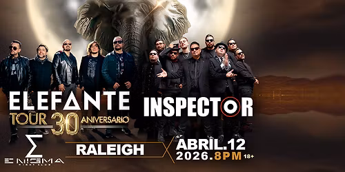 ELEFANTE + INSPECTOR EN RALEIGH