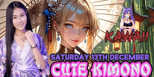 \ud83c\udf8e Cute Kimono Night at Kawaii Bar \u2013 Saturday Dec 13th \ud83c\udf8e