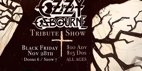 Ozzy Tribute - Benefits APDA (Parkinson's Research)