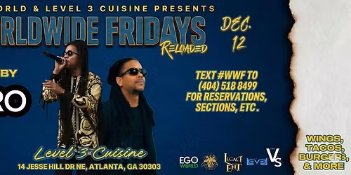 WORLDWIDE FRIDAYS RELOADED ft. \u00d8DINERO Live! | Oweek Takeover